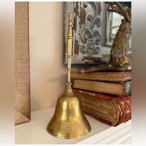 Vintage Brass Hand Bell